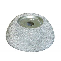 RH107 Абразивная полусфера 65/25мм, 9мм зерно 170