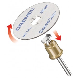 Отрезной круг, армированный Dremel-456 (38 мм) ROSSVIK (РФ)